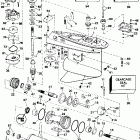 BJ250CXEDA Корпус редуктора