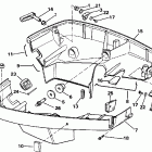SJ125RWYV Нижний кожух двигателя