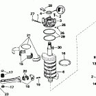 E130TLEDM Коленчатый вал & Поршень