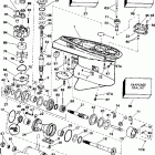 J150EXEDB Gearcase - counter-rotation