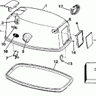 J25EEDM Капот-Evinrude
