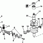 J25EEDM Коленчатый вал & Поршень