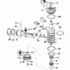 E112TSLEDR Коленчатый вал & Поршень