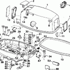 E28ESLEDR Капот-Evinrude