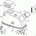 J40REDS Engine cover - johnson rope start only