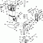 J25TKLEDC Midsection - power trim & tilt