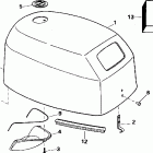 J8FREDC Капот - Johnson