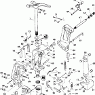 HJ88MSLEDC Stern bracket - manual tilt models