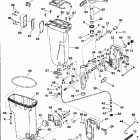 E40JREDC Корпус глушителя и струпцины крепления