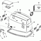 HJ70TXEDA Капот-Evinrude