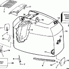 SJ200SLEDM Engine cover - johnson - 200tx, 200sl, 200cx, 225