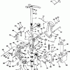 SJ125RWYV Stern and swivel bracket