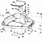 J100WTLEDR Нижний кожух двигателя