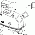 SJ40RSLZ Капот-Evinrude