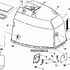 E112TSLEDR Капот-Evinrude