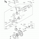 Prairie 360 (KVF360-B8F) Starter motor(b6fb8f)