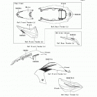 KFX450R  (KSF450-B8F) Decals(green)(b8f)