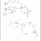 FXST 1BVJ SOFTAIL STANDARD (2022) BRAKE LINES, FRONT, ABS - FLFBS, FLHCS, FLSB, FXBB...