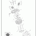 FXST 1BVJ SOFTAIL STANDARD (2022) CYLINDERS, HEADS AND VALVES