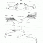 Brute Force 650 4x4 (KVF650-D8F) Decals(w.green)(d8f)