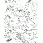 KFX450R (KSF450-B8FA) Front fender(s)(b8f / b8fa)