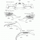 Brute Force 650 4x4 (KVF650-D8F) Decals(black)(d8f)