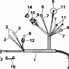 E10FREOC Motor cable - te models