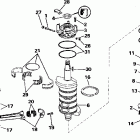 E125WTPLE Коленчатый вал & Поршень