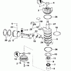 J90TLEOR Коленчатый вал & Поршень