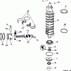 J150WTLEOR Коленчатый вал , поршни