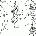 E125WTPLE Carburetor and linkage late production