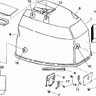 E88TSLEOC Капот-Evinrude