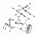 J150WTLEOR Trim / tilt gauge kit