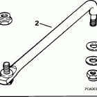J90TLEOR Steering link kit (with power trim & tilt)