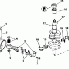 J25EEOA Коленчатый вал & Поршень