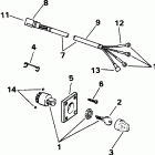 E10FREOC Ignition switch & cable - 9.9