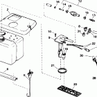 J100WTLEOC Oil tank kit - 1.8 gallon