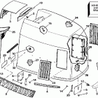 E250TXEOR Капот-Evinrude