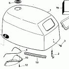 E10FREOC Капот-Evinrude