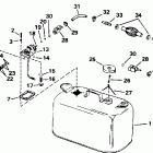 E10ELEOE Fuel tank with gauge
