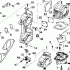 J225TXEOB Carburetor and linkage - 200