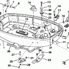J25EEOA Нижний кожух двигателя