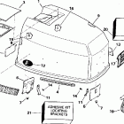 J130TLEOA Капот-Evinrude