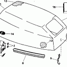 E10ELEOE Капот-Evinrude