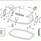 J30EERM Капот-Evinrude