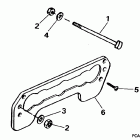 J40EERE Transom mount kit