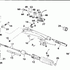 J40EERE Steering and shift handle