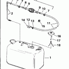 E150WTLERV Fuel tank without gauge