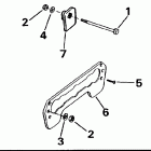 E45RCERE Transom mount kit