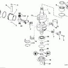 E45RCERE Коленчатый вал & Поршень
